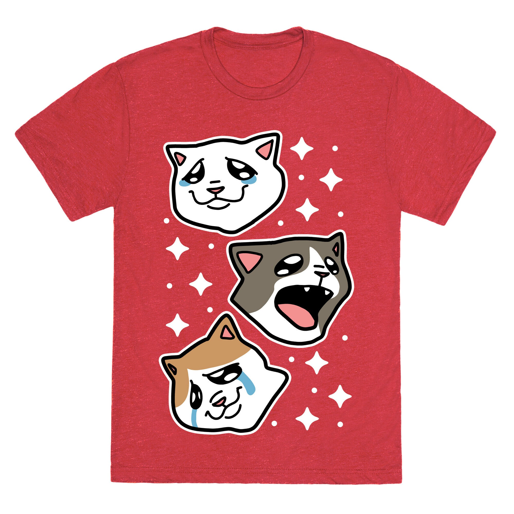 Crying Cats Unisex Triblend Tee